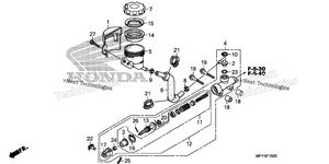 Нажмите для увеличения Rear Brake Master Cylinder