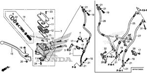 Нажмите для увеличения Front Brake Master Cylinder