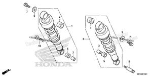 Нажмите для увеличения Rear Shock Absorber (2)