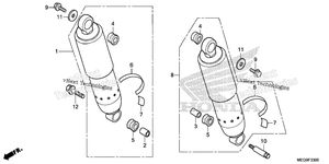 Нажмите для увеличения Rear Shock Absorber (1)