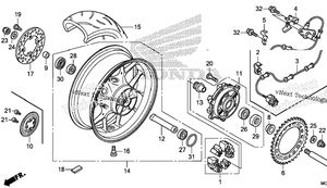Нажмите для увеличения Rear Wheel