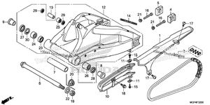 Нажмите для увеличения Swingarm