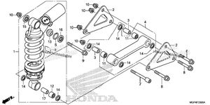 Нажмите для увеличения Rear Shock Absorber (1)