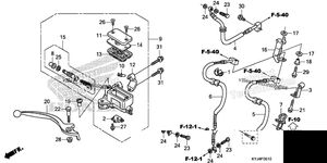 Front Brake Master Cylinder (Cbr250ra)