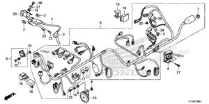Нажмите для увеличения Wire Harness (Cbr250ra)
