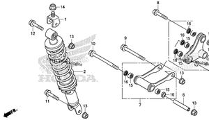 Rear Brake Master Cylinder (Cbr250ra)