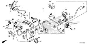 Нажмите для увеличения Wire Harness (Cbr250r)