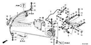 Rear Valve Unit (Cbr600ra)