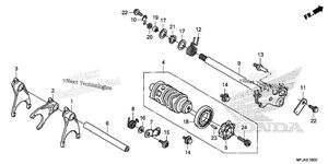 Нажмите для увеличения Gearshift Drum