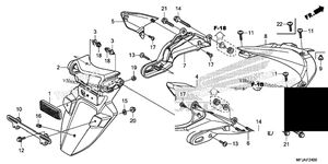 Нажмите для увеличения Rear Fender