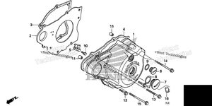 Left Crankcase Cover