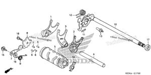 Нажмите для увеличения Gearshift Drum