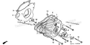 Left Crankcase Cover