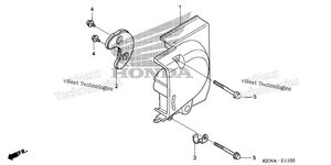 Left Rear Crankcase Cover