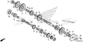 Нажмите для увеличения Transmission (Crf100f)