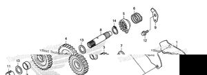 Нажмите для увеличения Kick Starter Spindle