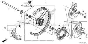 Нажмите для увеличения Front Wheel