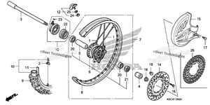 Нажмите для увеличения Front Wheel
