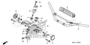 Нажмите для увеличения Handlebar + Top Bridge