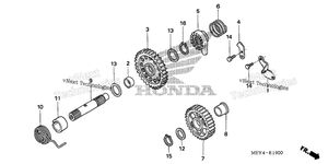 Нажмите для увеличения Kick Starter Spindle