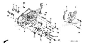 Left Crankcase Cover