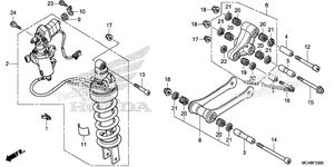 Нажмите для увеличения Rear Shock Absorber