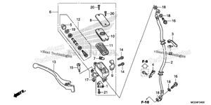 Front Brake Master Cylinder (1)