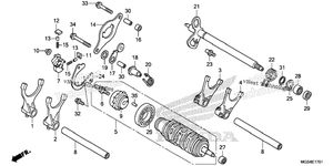 Gearshift Drum (2)