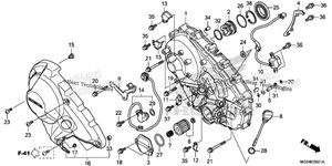 Нажмите для увеличения Right Crankcase Cover (2)