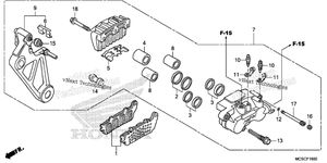 Rear Brake Caliper