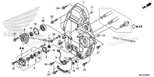 Нажмите для увеличения Rear Crankcase Cover