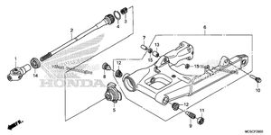 Нажмите для увеличения Swingarm