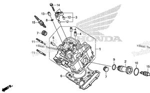 Нажмите для увеличения Front Cylinder Head