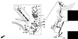 Нажмите для увеличения Front Brake Master Cylinder