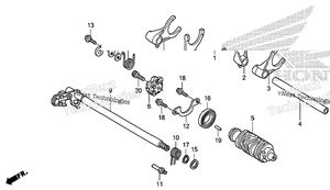 Нажмите для увеличения Gearshift Drum