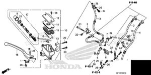 Нажмите для увеличения Front Brake Master Cylinder (Abs)