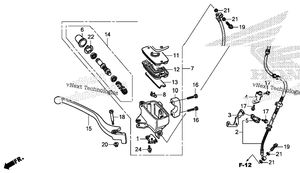 Нажмите для увеличения Front Brake Master Cylinder