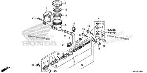 Нажмите для увеличения Rear Brake Master Cylinder