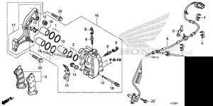 Нажмите для увеличения Front Brake Caliper (Abs)