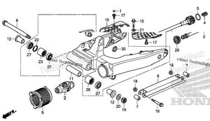 Нажмите для увеличения Swingarm