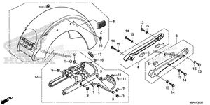 Нажмите для увеличения Rear Fender (1)
