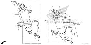 Нажмите для увеличения Rear Shock Absorber (1)
