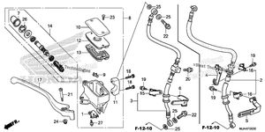 Нажмите для увеличения Front Brake Master Cylinder (1)