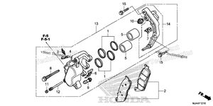 Нажмите для увеличения Front Brake Caliper (1)