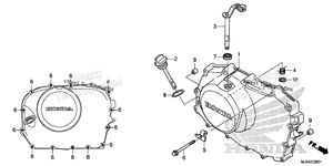 Нажмите для увеличения Right Crankcase Cover (2)