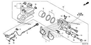 Rear Brake Caliper