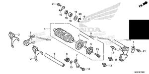 Нажмите для увеличения Gearshift Drum
