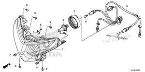 Нажмите для увеличения Handle Lever@Switch@Cable