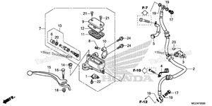 Front Brake Master Cylinder (1)
