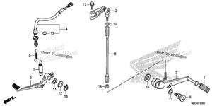 Нажмите для увеличения Brake Pedal@Change Pedal